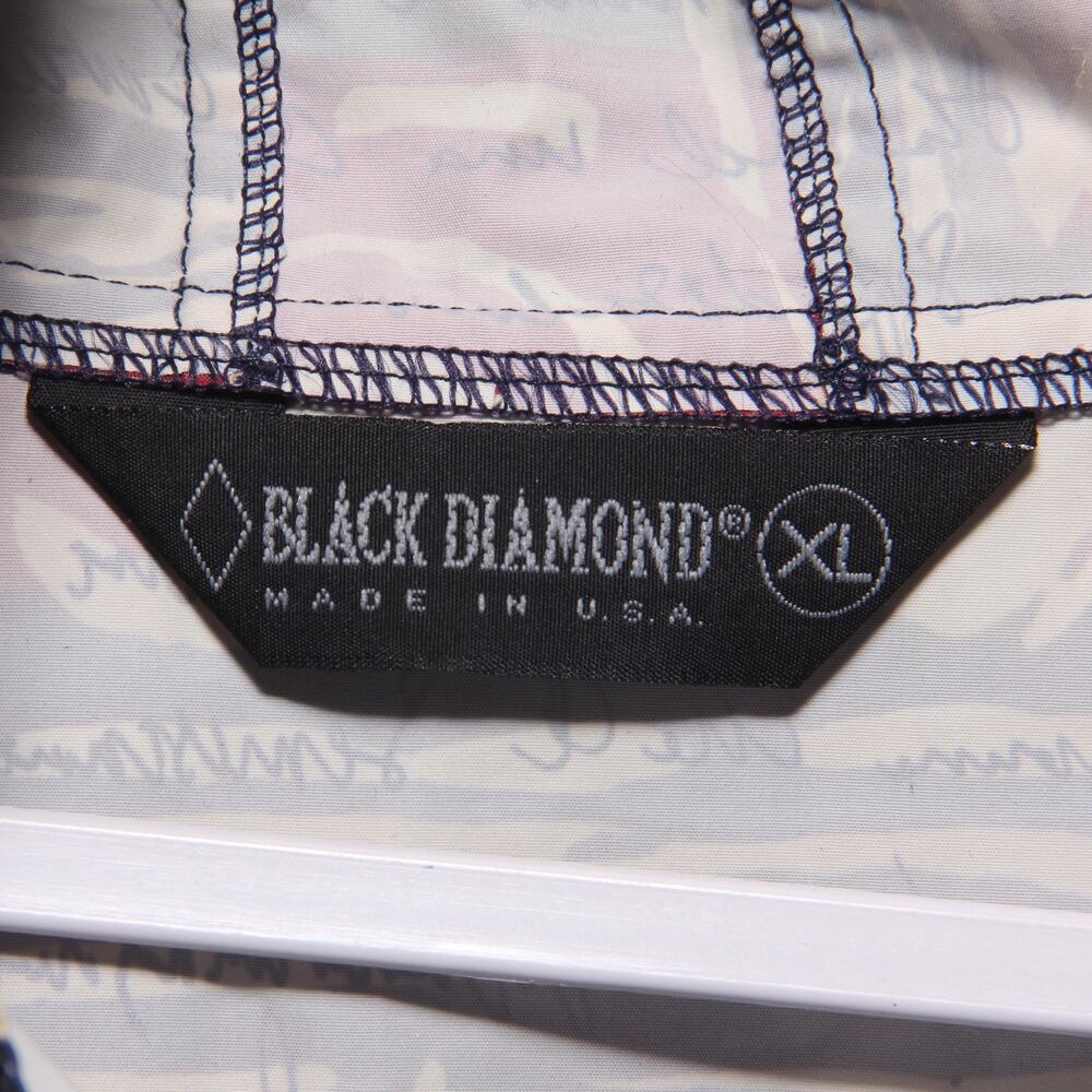 Vintage Black Diamond Vermont Nylon Anorak Hoodie Size XL Made in USA - Picture 10 of 11